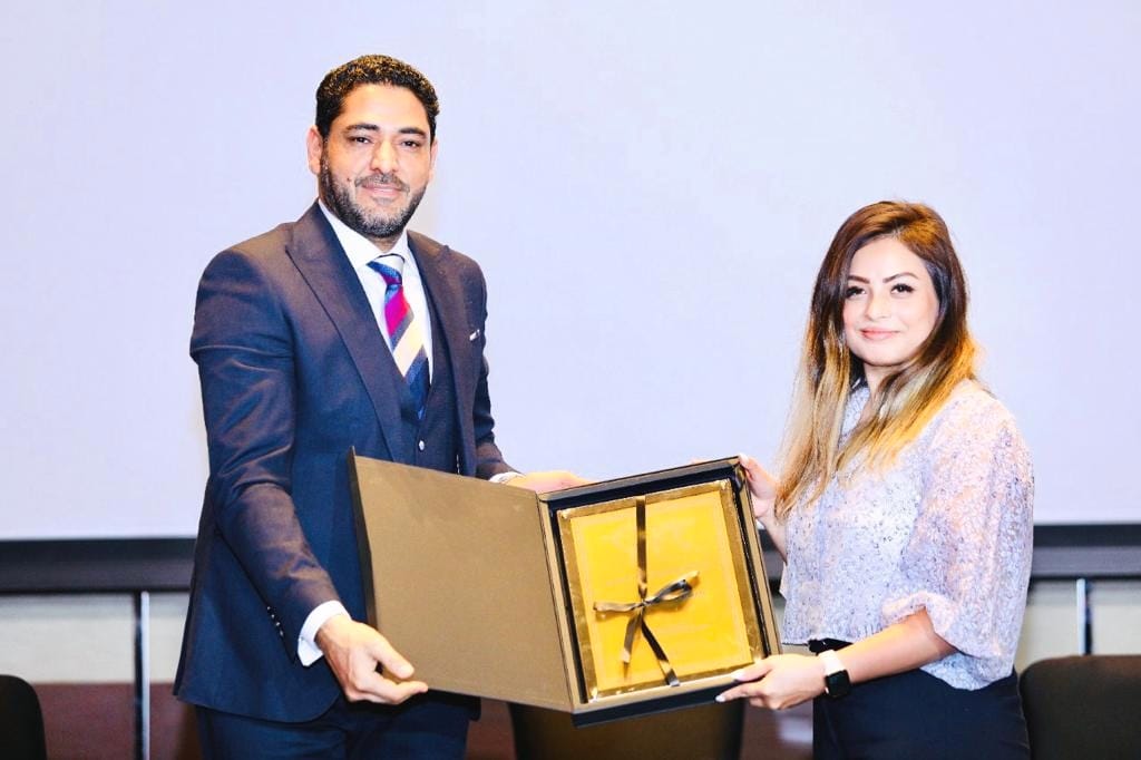 Dr. Ahmed Shahrman wins the Excellence Leadership Award